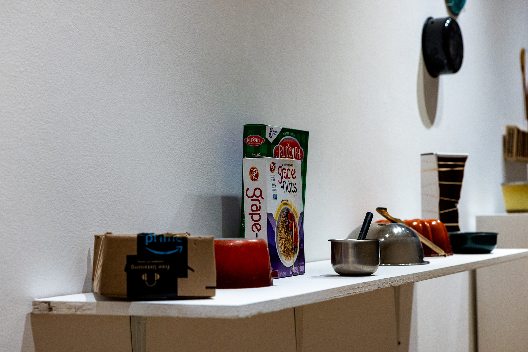 Percussion, Cereal Box Orchestra, Rubber band Box Orchestra Interactives 2009-2013, Francene Kaplan Household | Photo: Jose Cordon