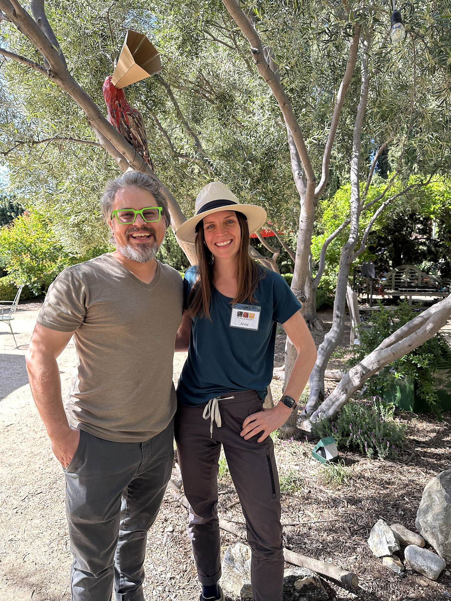 Cassia Streb and Thaddeus Frazier-Reed